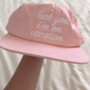 Diamond supply co hat “fuck you I’m on vacation”